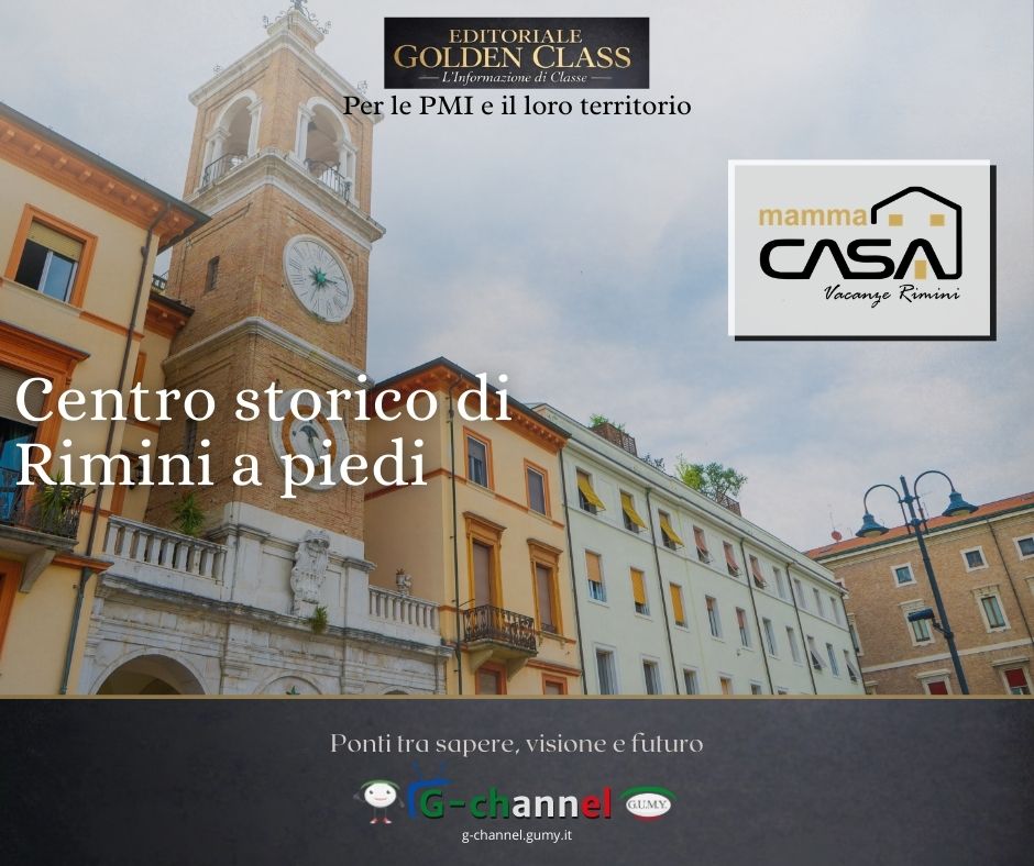  Centro storico di Rimini a piedi